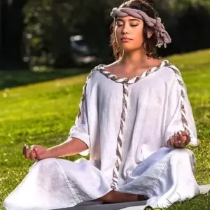 someone's meditating picture